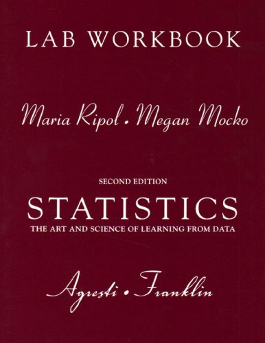 Stock image for Lab Workbook for Statistics for sale by Ergodebooks