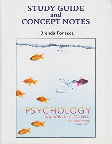 Imagen de archivo de Study Guide with Concept Notes for Psychology a la venta por SecondSale