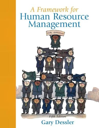 Stock image for A Framework for Human Resource Management for sale by boyerbooks