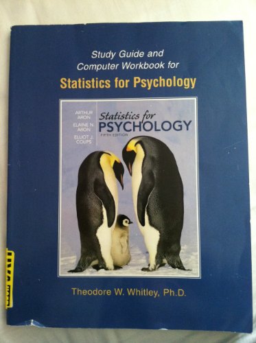 9780136043256: Study Guide and Computer Workbook for Statistics for Psychology