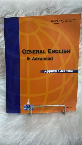 Imagen de archivo de General English Advance, Applied Grammar Kaplan a la venta por HPB-Red