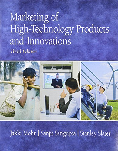 Stock image for Marketing of High-Technology Products and Innovations for sale by Lost Books