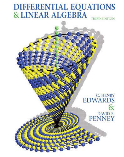 9780136054252: Differential Equations and Linear Algebra