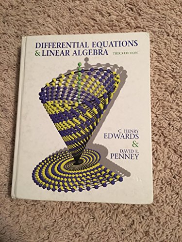 Imagen de archivo de Differential Equations and Linear Algebra (3rd Edition) a la venta por BooksRun