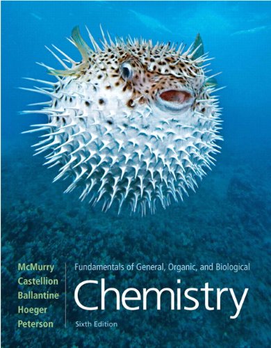 Stock image for Fundamentals of General, Organic, and Biological Chemistry (6th Edition) for sale by Books Unplugged
