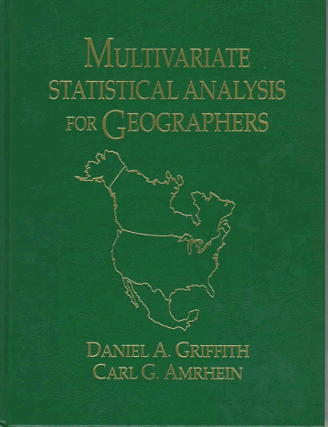 9780136056928: Multivariate Statistical Analysis for Geographers