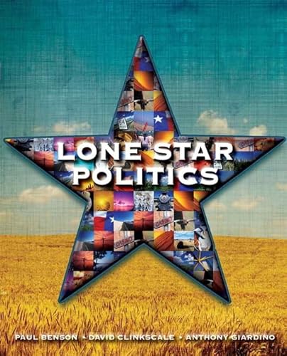 Stock image for Lone Star Politics for sale by Better World Books