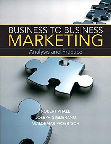 9780136058281: Business to Business Marketing