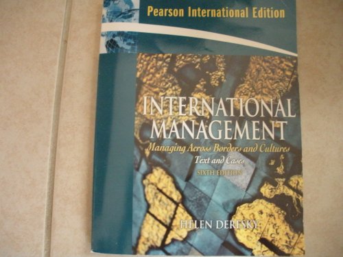 9780136060192: International Management: Managing Across Borders and Cultures: International Edition