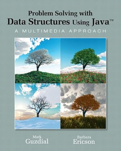 9780136060611: Problem Solving with Data Structures Using Java: A Multimedia Approach: United States Edition