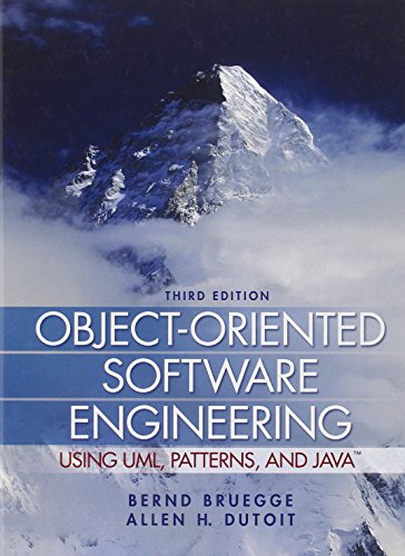 

Object-Oriented Software Engineering Using UML, Patterns, and Java