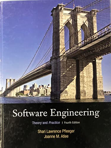 Beispielbild fr Software Engineering: Theory and Practice zum Verkauf von Ashery Booksellers