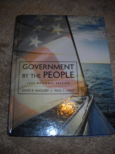 Stock image for Government By the People: 2009 National Edition for sale by SecondSale