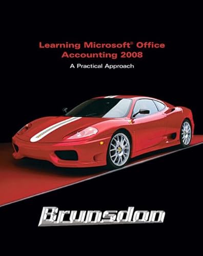 Imagen de archivo de Learning Office Accounting Professional 2008 a la venta por dsmbooks