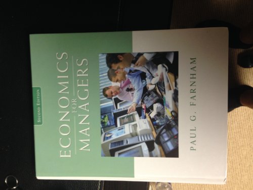 Beispielbild fr Economics for Managers zum Verkauf von Jenson Books Inc