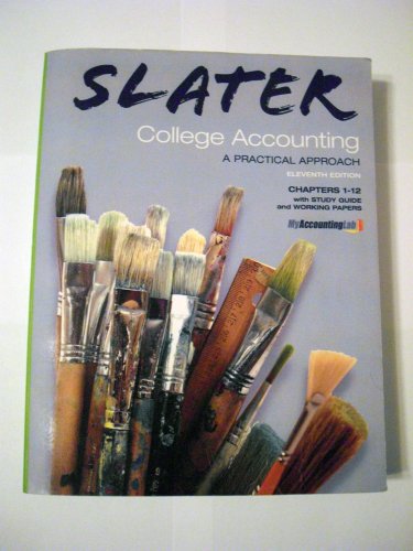 Imagen de archivo de College Accounting: A Practical Approach: Chapters 1-12 a la venta por SecondSale