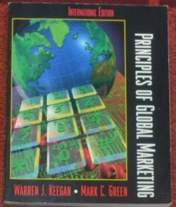 Beispielbild fr Principles of Global Marketing: International Edition zum Verkauf von WorldofBooks