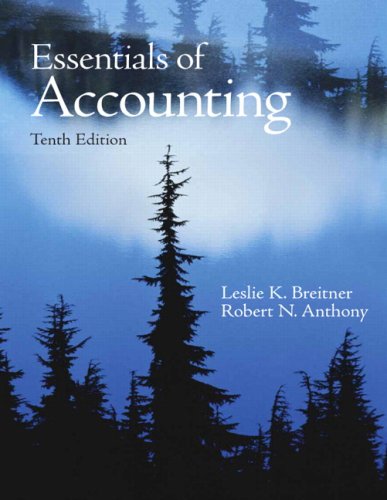 Imagen de archivo de Essentials of Accounting a la venta por ThriftBooks-Dallas