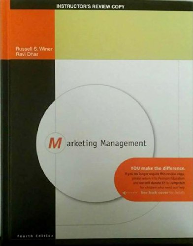 9780136074625: Marketing Management
