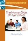 Stock image for Human Side of Organizations: International Edition for sale by WorldofBooks