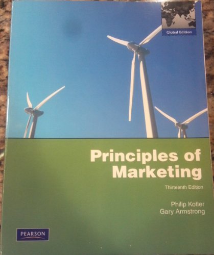 Stock image for Principles of Marketing for sale by Campus Bookstore