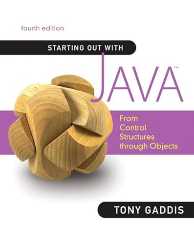 9780136080206: Starting Out With Java: From Control Structures Through Objects