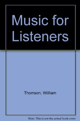 9780136080268: Music for Listeners
