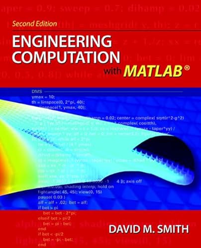 9780136080633: Engineering Computation with MATLAB:United States Edition