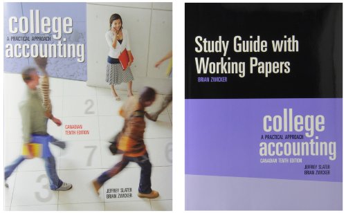 Stock image for College Accounting and Working Papers Package (10th Edition) for sale by ThriftBooks-Atlanta