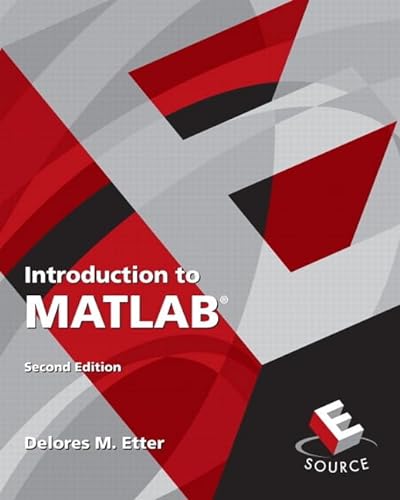 9780136081234: Introduction to MATLAB