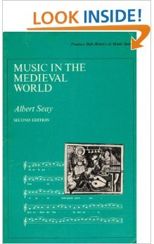 9780136081258: Music in the Mediaeval World (History of Music S.)