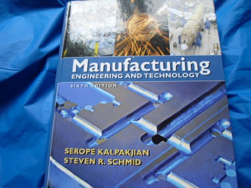 Imagen de archivo de Manufacturing Engineering & Technology (6th Edition) a la venta por Bookmans