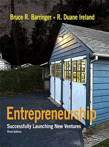 Stock image for Entrepreneurship: Successfully Launching New Ventures for sale by KuleliBooks