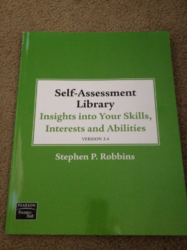 Beispielbild fr Self Assessment Library : Insights into Your Skills, Interests and Abilities zum Verkauf von Better World Books