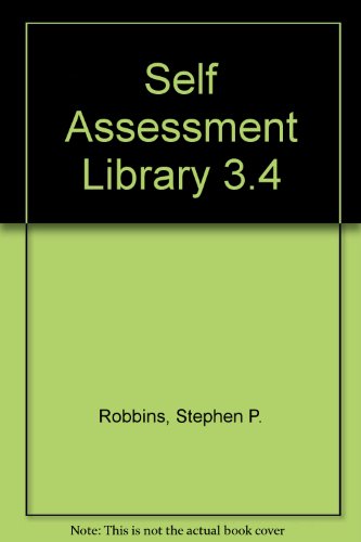 Self Assessment Library 3.4 (9780136083849) by [???]