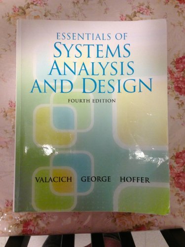 Stock image for Essentials of Systems Analysis and Design for sale by Once Upon A Time Books