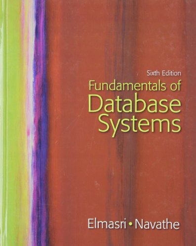 Imagen de archivo de Fundamentals of Database Systems (6th Edition) a la venta por Once Upon A Time Books