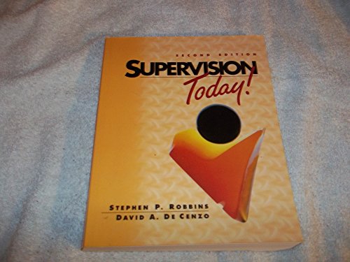 Stock image for Supervision Today! for sale by HALCYON BOOKS