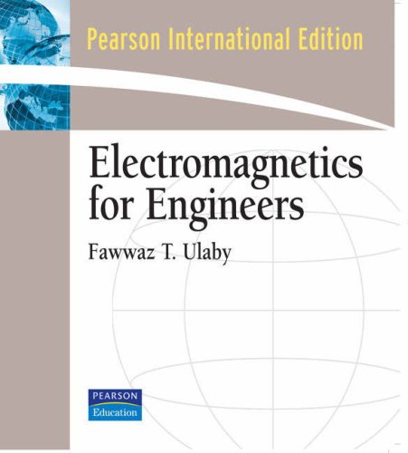 9780136086857: Electromagnetics for Engineers:International Edition