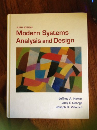 Beispielbild fr Modern Systems Analysis and Design zum Verkauf von ThriftBooks-Atlanta