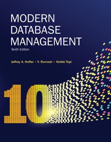 Imagen de archivo de Modern Database Management a la venta por Better World Books