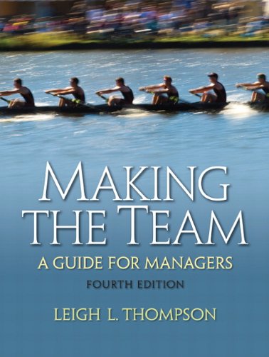 Imagen de archivo de Making the Team: A Guide for Managers a la venta por ThriftBooks-Dallas