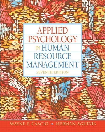 Beispielbild fr Applied Psychology in Human Resource Management (7th Edition) zum Verkauf von BooksRun