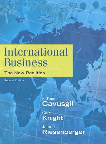 Beispielbild fr International Business: The New Realities (2nd Edition) zum Verkauf von SecondSale