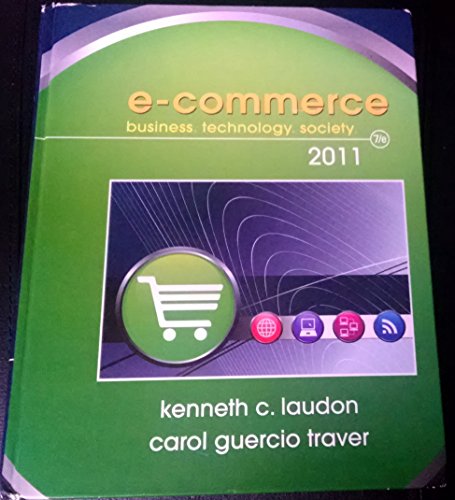 Beispielbild fr E-Commerce 2011 zum Verkauf von Better World Books