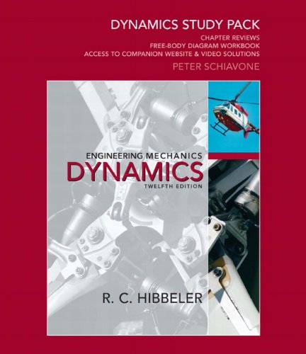 Imagen de archivo de Dynamics Study Pack for Engineering Mechanics a la venta por SecondSale