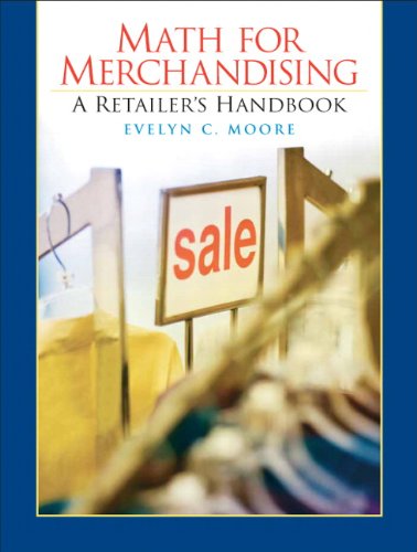 9780136095033: Merchandising Math Handbook for Retail Management