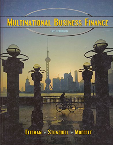 Beispielbild fr Multinational Business Finance (12th Edition) zum Verkauf von Goodwill of Colorado