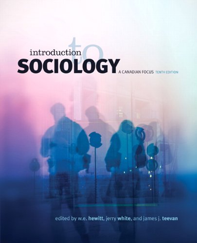 Imagen de archivo de Introduction to Sociology : A Canadian Focus a la venta por Better World Books