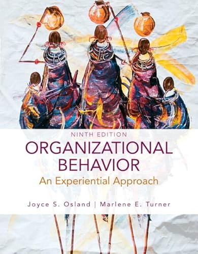 9780136106852: Organizational Behavior: An Experiential Approach